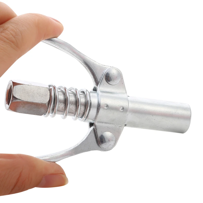

Grease Coupler Heavy-Duty Quick Release Grease Gun Coupler 70Mpa PSI Two Press Easy To Push Accessories