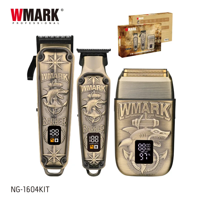 Машинка для стрижки волос WMARK NG-1604 Электрическая машинка с гравировкой зарядка