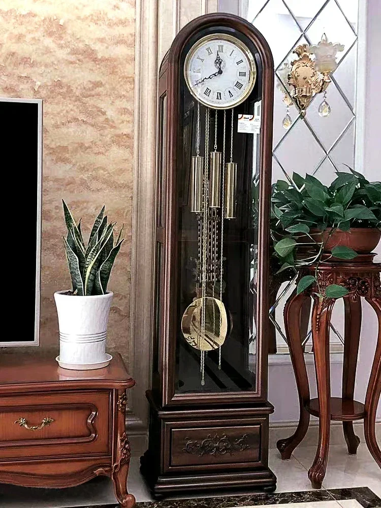 cqyЕвропейский стиль дедушкиные часы для гостиной напольные с немецким гермелем