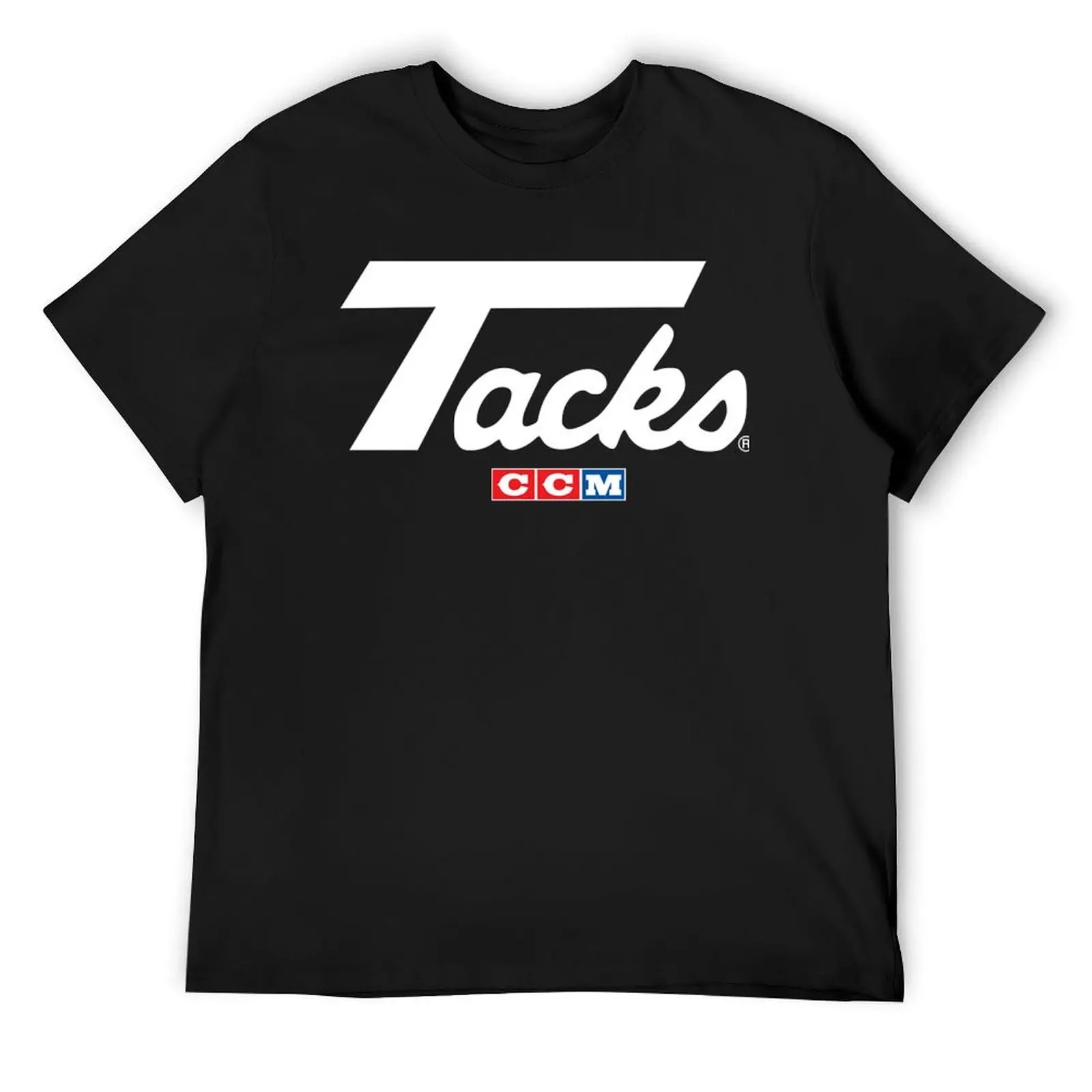 Футболка с логотипом CCM Tacks в стиле ретро футболки рисунком рэпера забавные