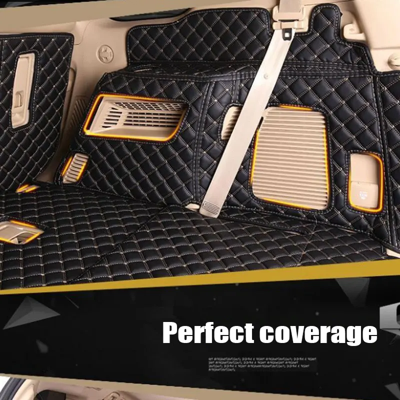 Коврик для багажника автомобиля на заказ Toyota Land Cruiser Prado 150 7 сидений 2017-2018 2019 2020 2021