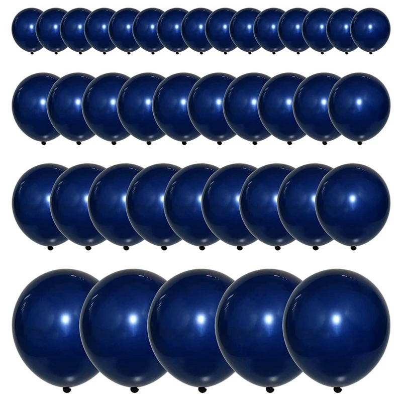 

Navy Blue Balloons Garland Kit,Navy Blue Balloon Dark Blue Balloons For Birthday Baby Shower, Wedding, Bridal Shower