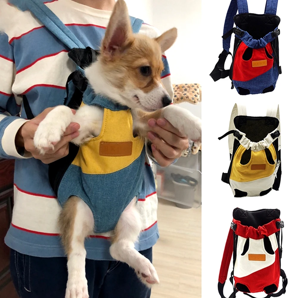 

Рюкзак с ремнем для собак и кошек, Холщовый дышащий нагрудный рюкзак, для улицы, для собак/кошек, сумка на плечо для маленьких собак и кошек, ч...