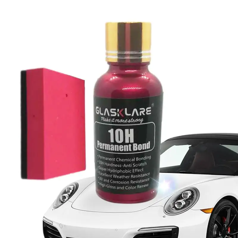 Car Ceramic Coating 30ml Car Polish Anti-scratch Design Good Protection For Body Paint Steel Rim And