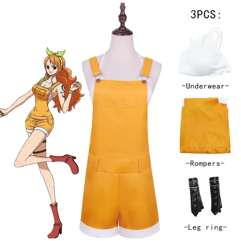 

Аниме ONE PIECE New Theater Version Nami Backpack, брюки, костюмы для косплея на Хэллоуин, одежда для выступлений