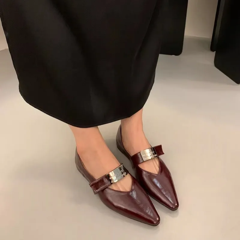 Женская модная обувь на толстом каблуке осенние новые нескользящие