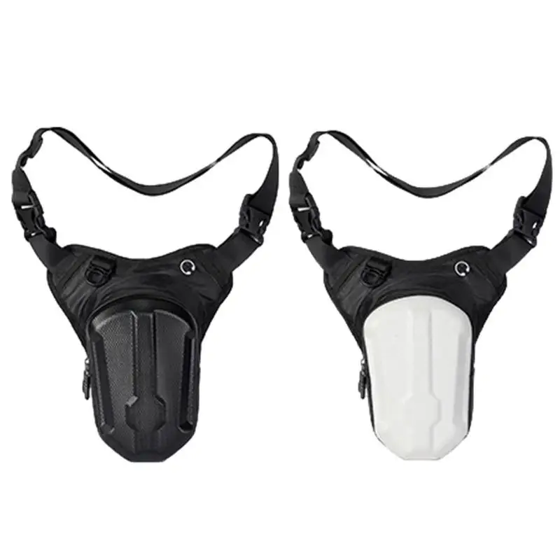 

Motorcycle Tail Bags Waterproof Along Comfortable Leg Pouch With Zippers Outdoor Multifunctional Lightweight Fanny Pack