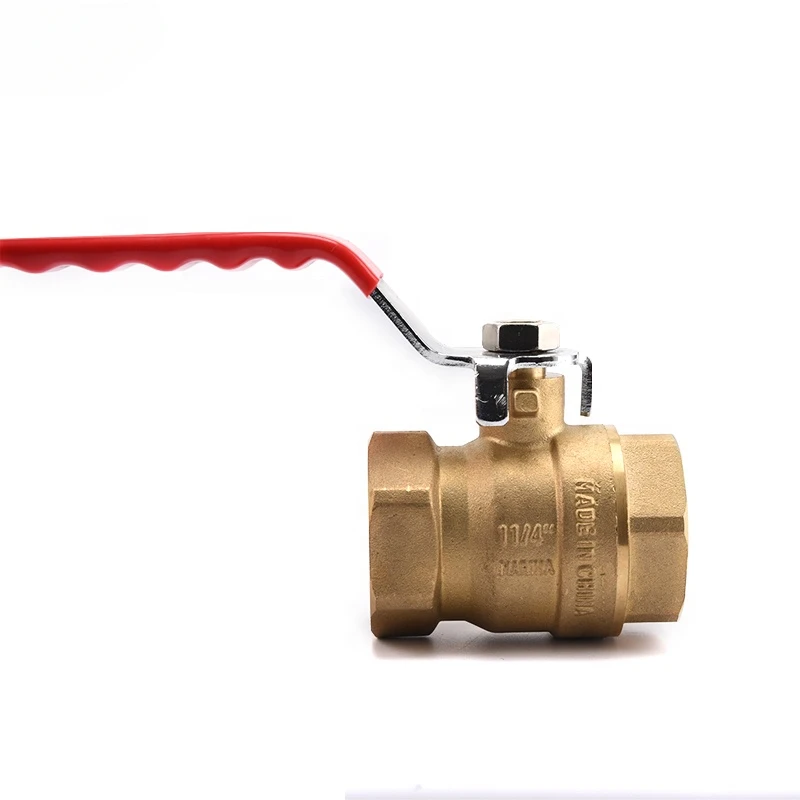 BT1005 Бестселлер латунного цвета латунный шаровой кран Dn40 Dn50