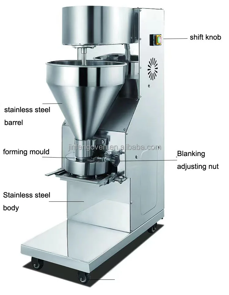 

280 pcs meatball forming machine/meatball fishball maker machine commercial beef meatball machine