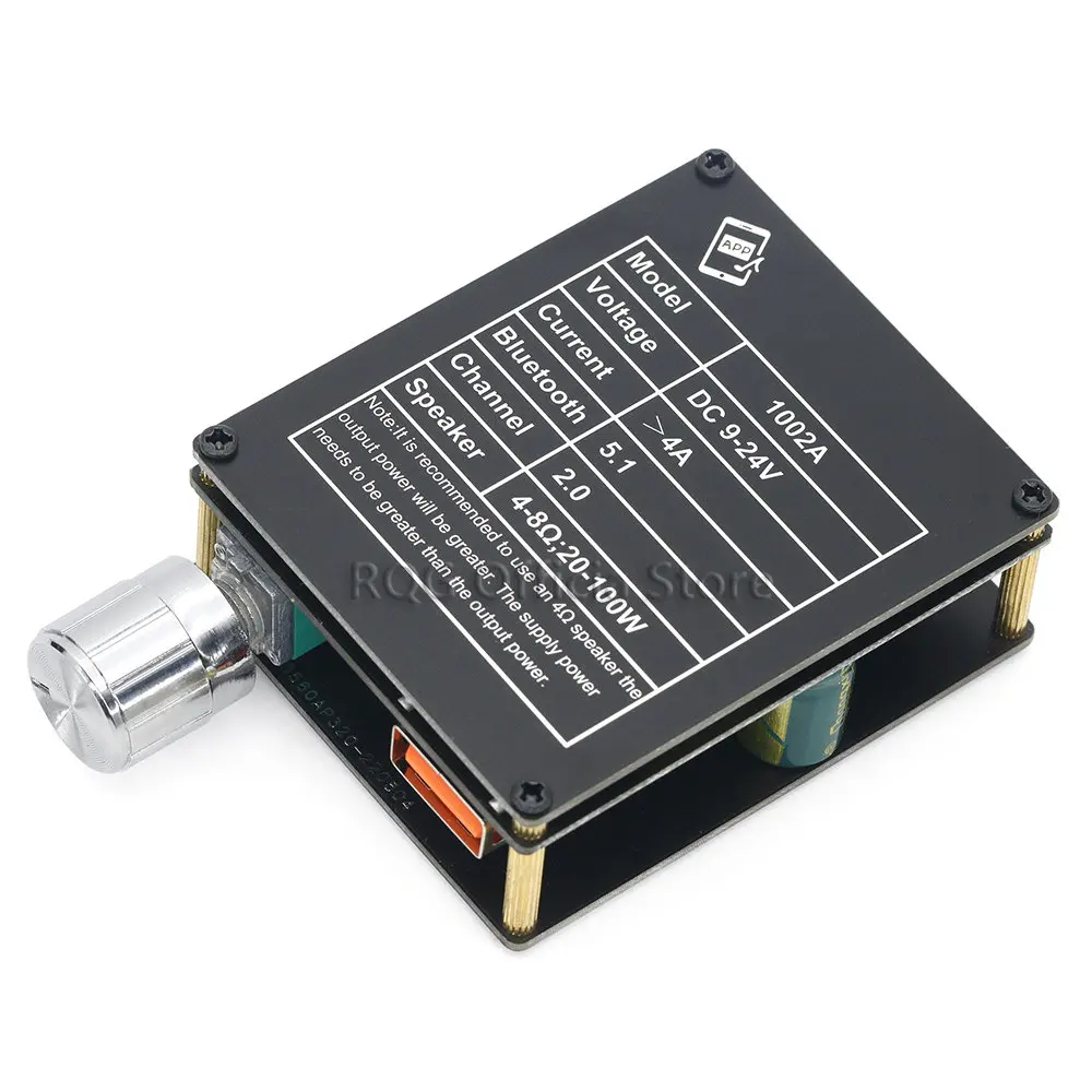 ZK-1002A Bluetooth аудио цифровой модуль платы усилителя мощности 2 0 стерео