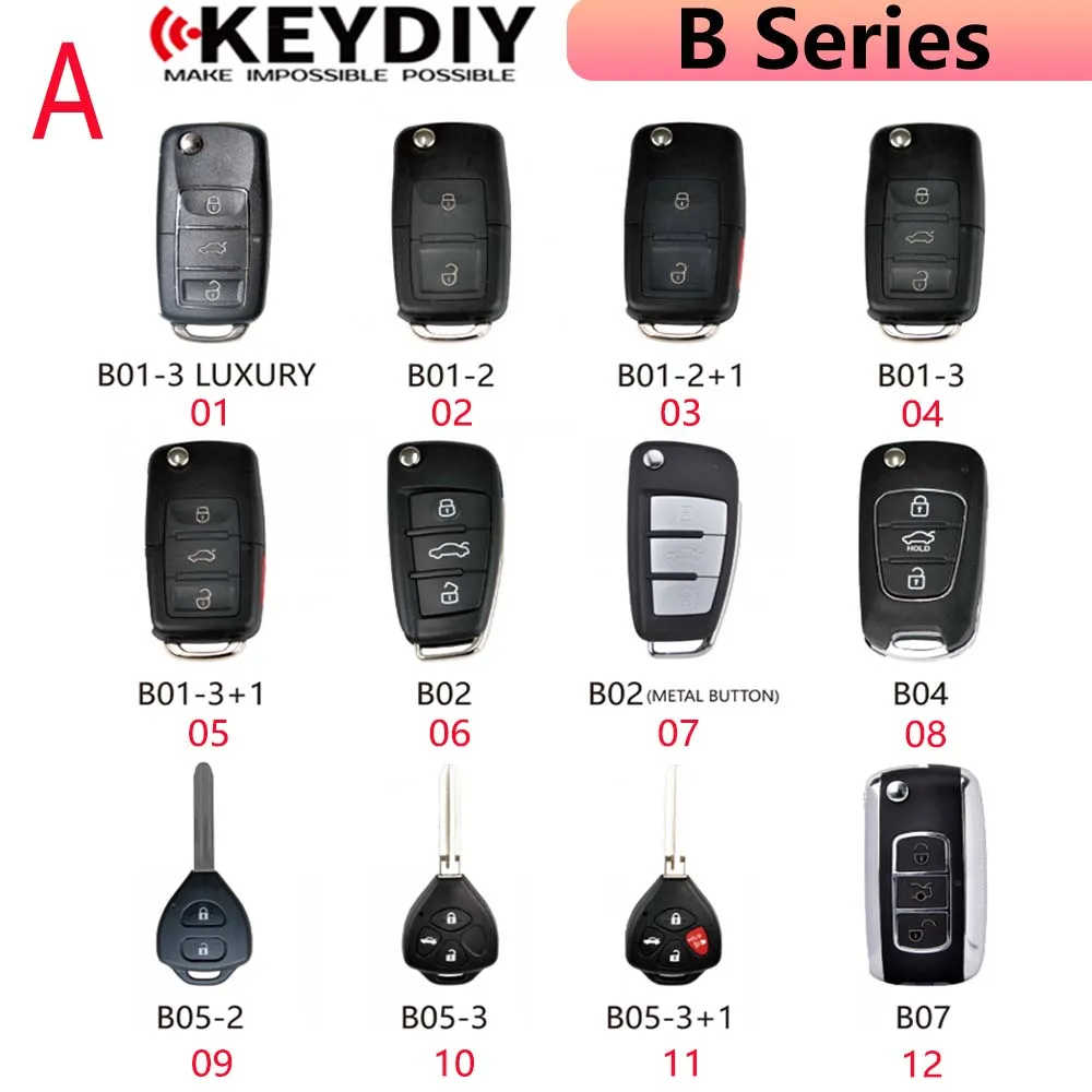 1 шт. пульт дистанционного управления KEYDIY KD серии B (B01, B08, B10, B11, B12, B13, B29, B30) для KD900, KD-X2, KD-MAX, KD-X4 (art.: 3920d9d334d13) - 3920d9d334d13