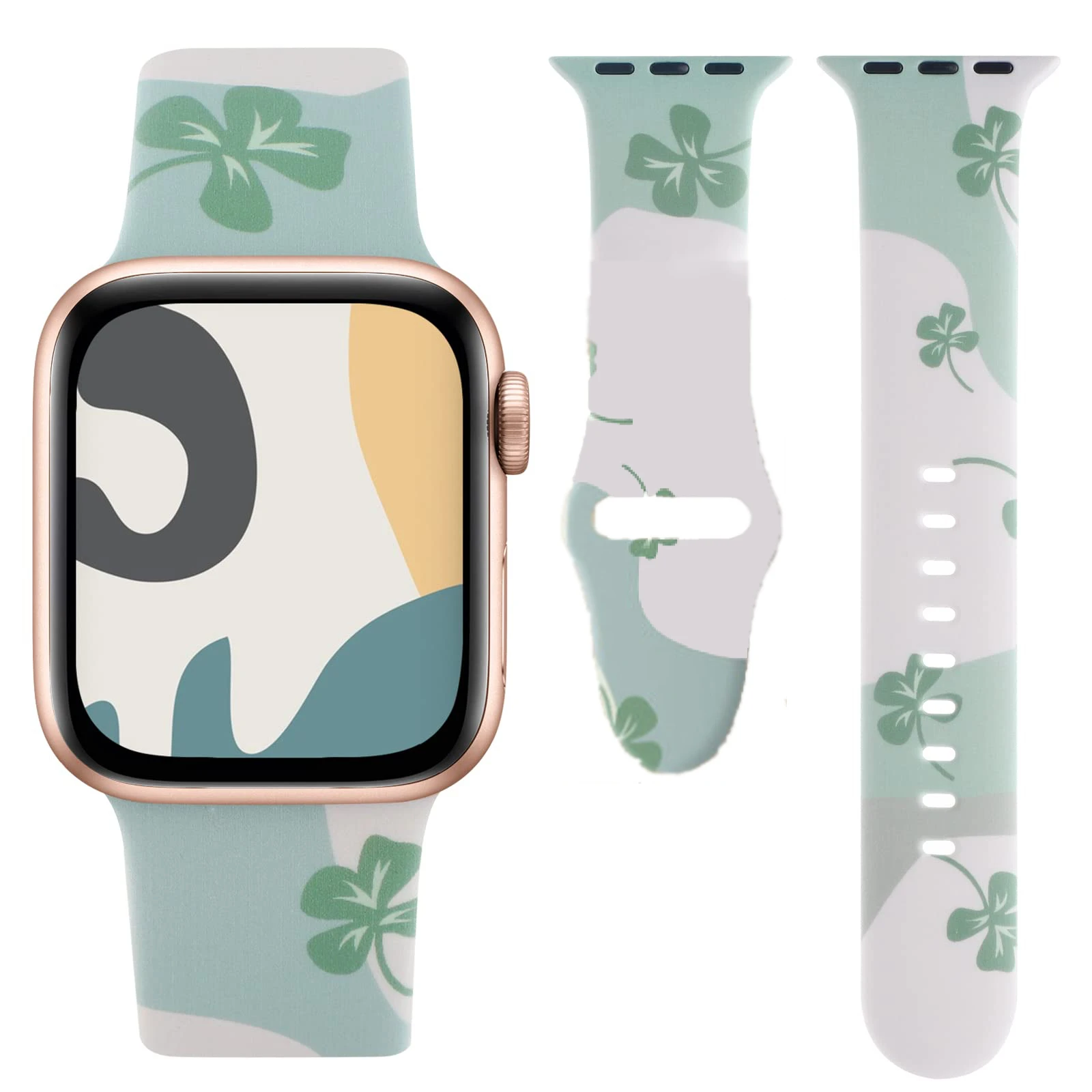 

Ремешок силиконовый для Apple Watch Band Series 8 7 6 5 4 3 SE Ultra 38 40 41 42 44 45 49 мм