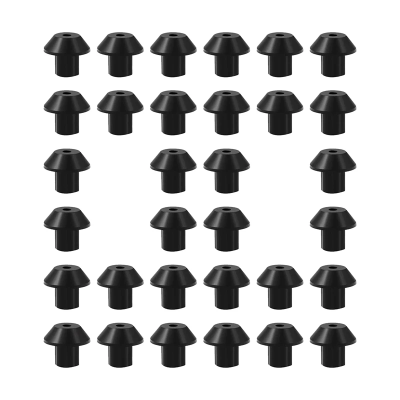

32Pcs WB2K101 Range Burner Grate Rubber Feet Kit Compatible With Ken-More Stove Grate Bumpers Replace , 247410