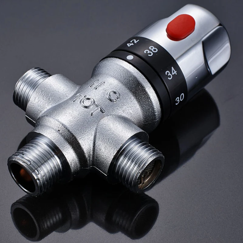 Латунный автоматический смеситель для воды с термостатом картриджей смесителей