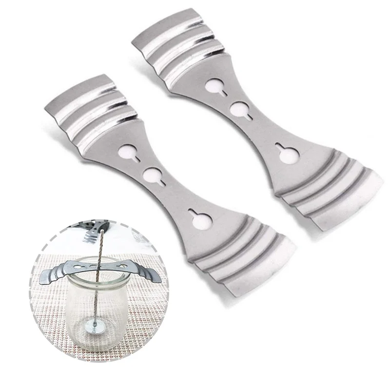 Centering Devices Silver Candle Wick Holder For Candle Making Diy Handmade Scented Candle Tool