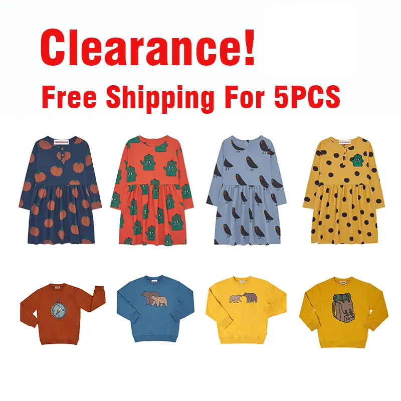 

Детское платье, Новинка весна-осень 2022, милое платье принцессы с принтом «Nada Car» и длинными рукавами, Детская Хлопковая верхняя одежда