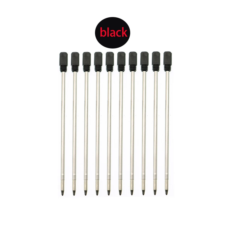 

Шариковые ручки ALSMT 10 шт., пластик/кристалл, синий/черный