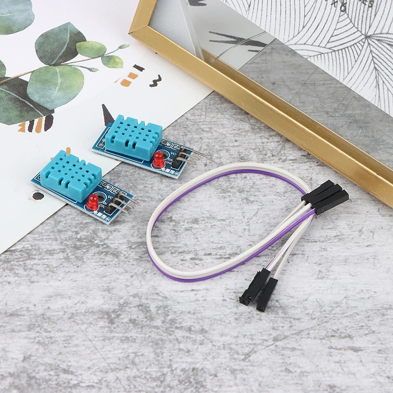 

Цифровой датчик температуры и влажности DHT11 с 1 шиной, электронные строительные блоки с эритродатчиком и модулем для Arduino