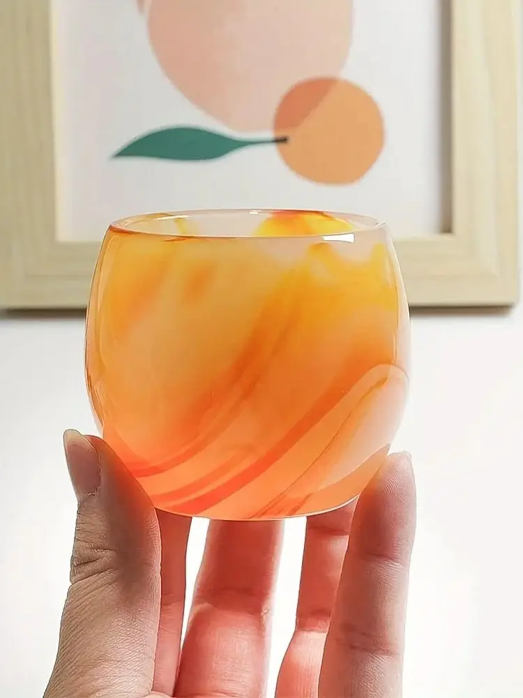 Хрустальная чаша для чашки из агата