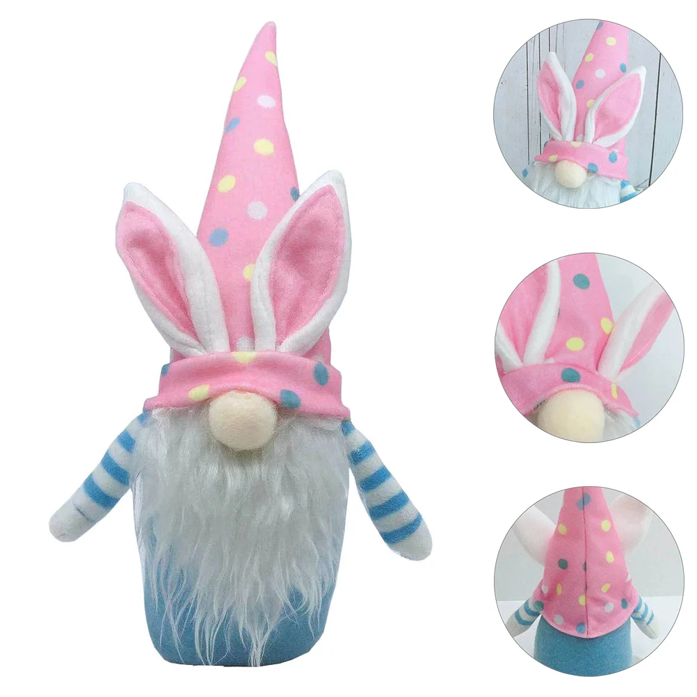 

1pc Interesting Funny Desktop Decor Beard Gnome for Indoor Inside Home