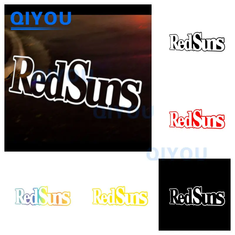 Креативное украшение, оригинальные автомобильные наклейки REDSUNS, подходящие для внедорожника, автомобиля, окна, доски для серфинга, ноутбука, высеченные ПВХ наклейки Креативное украшение, оригинальные автомобильные наклейки REDSUNS, подходящие для внедорожника, автомобиля, окна, доски для серфинга, ноутбука, высеченные ПВХ наклейки