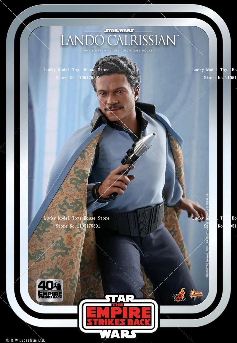 Фото HOTTOYS HT MMS588 1/6 Фигурка Ландо Калриссина в синем длинном халате, Star Wars: Война Звездных войн: Восстание Звездных войн, юбилейная коллекционная фигурка 12 дюймов №4