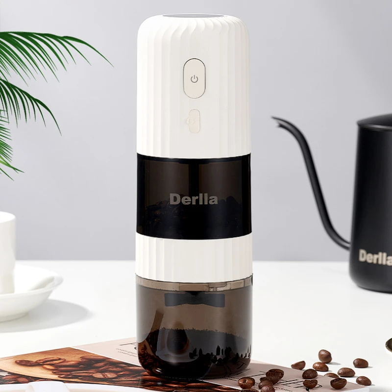 Electric bean grinder automatic coffee   household small portable Italian non-hand shake kitchen appliance