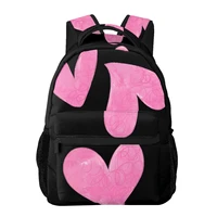 aesthetic backpack backpack teenager girls school book bag large capacity travel bag watercolor love