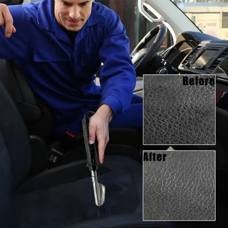 Электрический паяльник с пластиковой ручкой плоский наконечник автомобильный