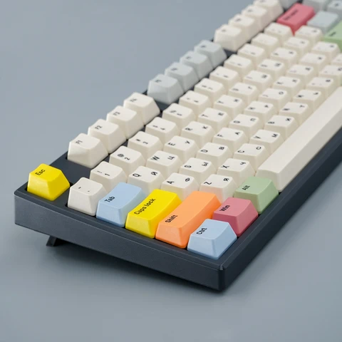 Jaycomia PBT колпачки для клавиш Rainy75 F75
