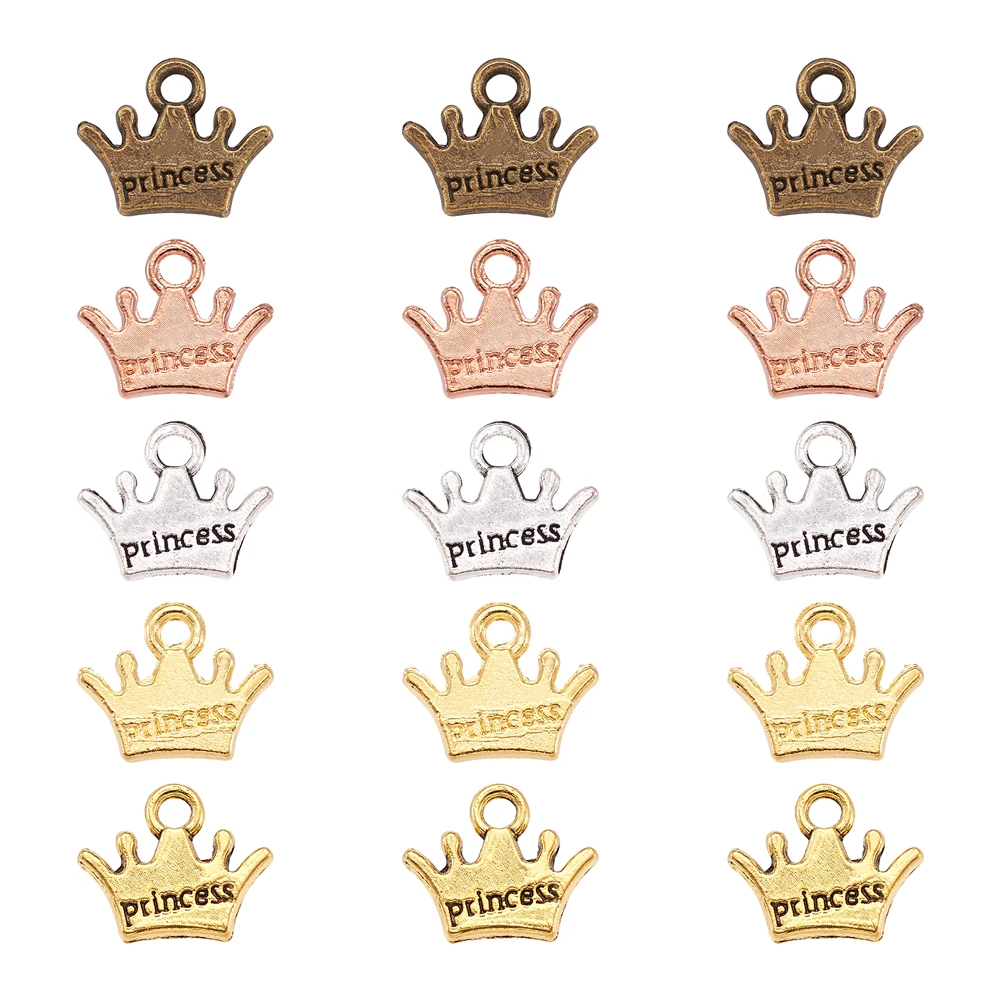 

Подвески из цинкового сплава в виде принцессы, 20 шт., 5 цветов