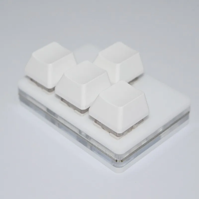 4 Keys Mini Mechanical Keyboard WASD Up and Down Left and Right Shortcut Keys for Computer and Laptop