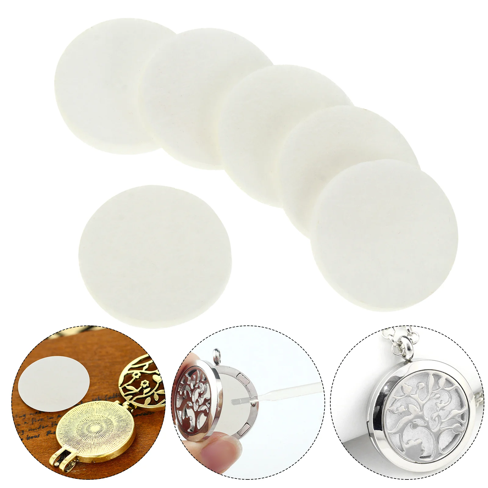 

50 Pcs Car Perfume Cotton Cloth Natural Air Freshener Premium Vent Clips Aromatherapy Fragrance Diffuser