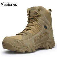 new autumn winter military boots outdoor male hiking boots men special force desert tactical combat ankle boots men work boots