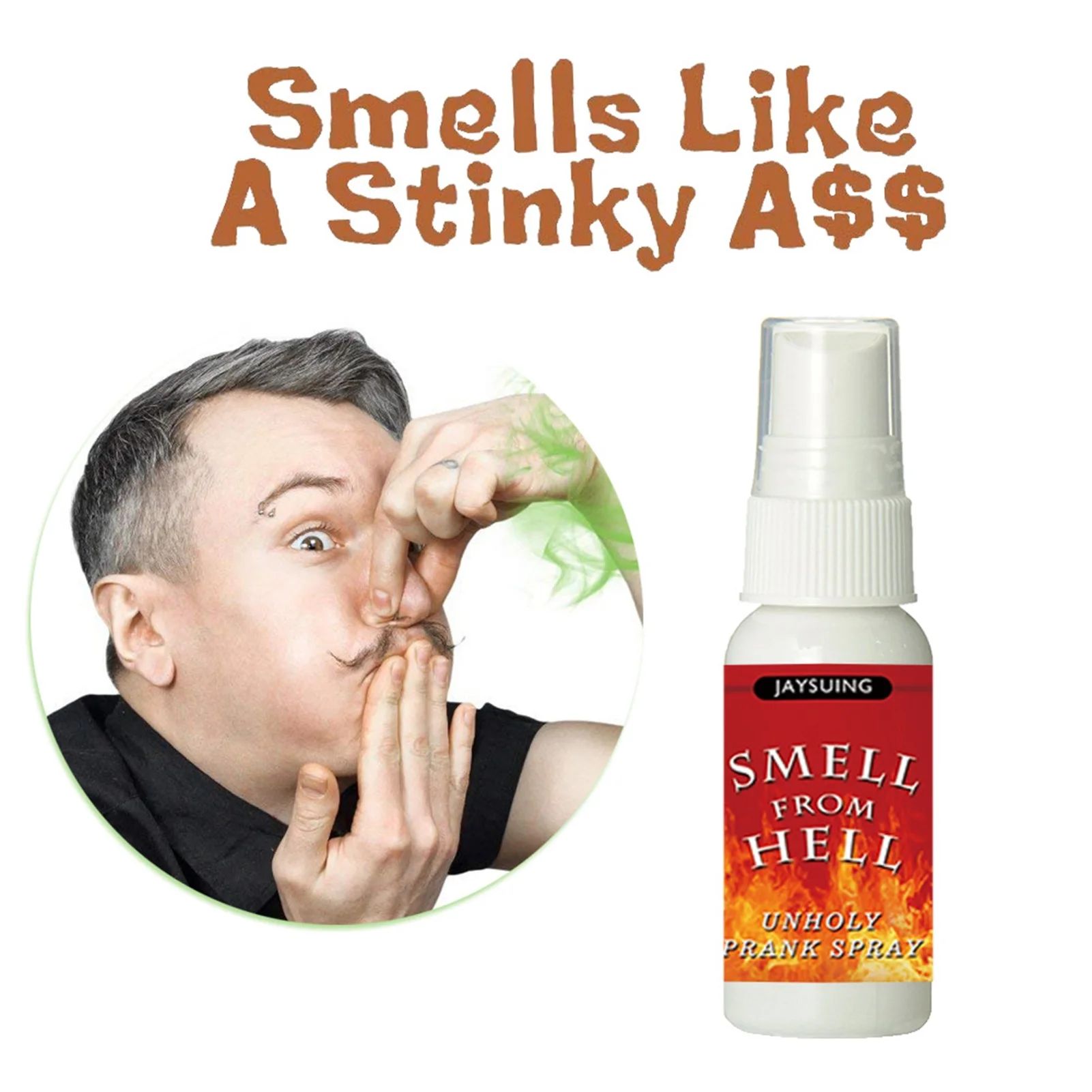 Liquid Fart Gag Prank Joke Spray Can Stink Bombes Smelly Stinky Gas 50ML Toxic Smell For Kid Adult Funtimes Family Entertainment