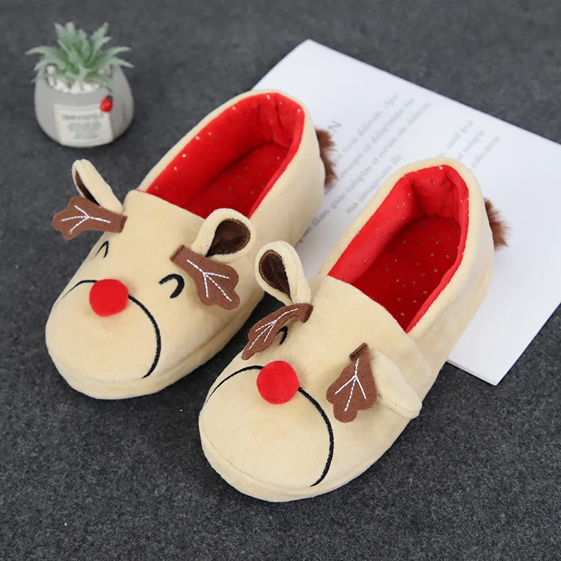 

2022 домашняя обувь на плоской подошве, осенне-зимние тапочки, Послеродовая обувь для беременных, рождественские хлопковые тапочки, женская о...