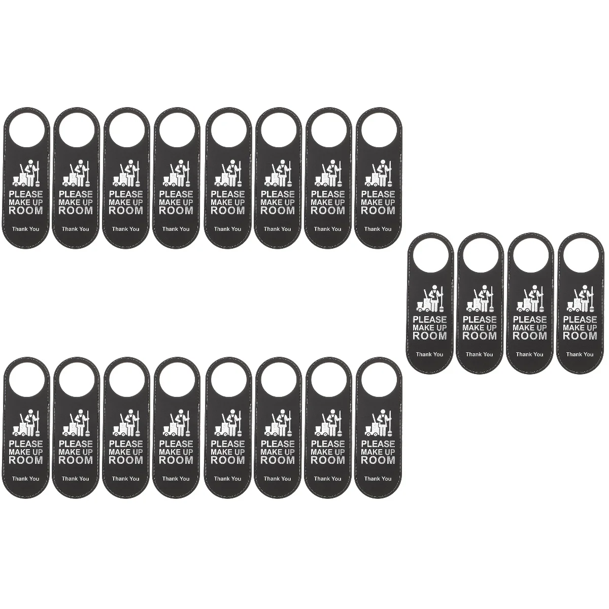 

20 Pcs Hotel Door Sign Hanger Front Signs Not Disturb Office The Double Sides