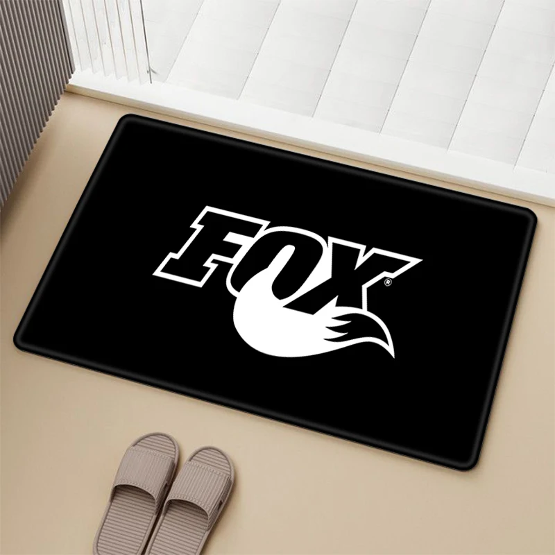 

Fox Racing Shox Non-slip Kitchen Mat Carpets Doormat Entrance Door Prayer Rug Gaming Room Decors Design Carpet Rugs Floor Mats