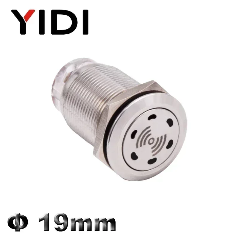 

Индивидуальный 19 мм 22 мм светодиодный громкий прерывный мигающий Телефон Предупреждение Buzzer 12 В 24 В 220 В мини красная лампа сигнализация из нержавеющей стали Металл