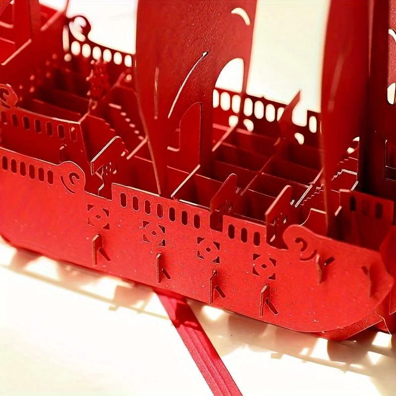 3D всплывающая поздравительная открытка для приглашения на вечеринку день