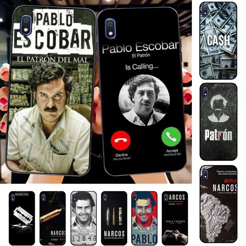 

Narcos TV Series Pablo Escobar Phone Case for Samsung A51 01 50 71 21S 70 31 40 30 10 20 S E 11 91 A7 A8 2018