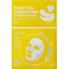 Двухуровневая увлажняющая маска & патч ILOJE Frozen Time Collagen Patch Moisturizing Mask| |