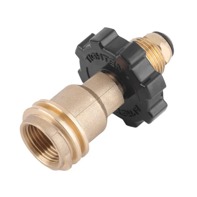 

50LB Gas Cylinder Pressure Reducing Valve Adapter Propane Gas Tank Adapters LPG Flat Tank Pressure Valve for Outdoor Camping