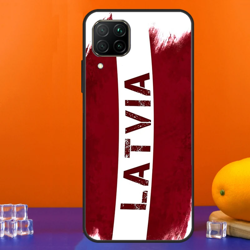 Фото Флаг Латвии для Huawei Nova 12s 12i 11i 5T 9 10 SE Y91 Y90 Y60 Y70 Y72 Y61 P60 Pro P20 P40 P30 Lite Case №3