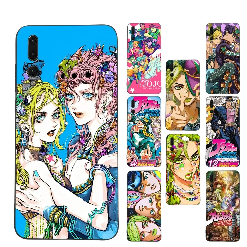 Anime J-JoJo Bizarre Adventure Phone Case For Huawei P 8 9 10 20 30 40 50 Pro Lite Psmart Honor lite 70 Mate 20li