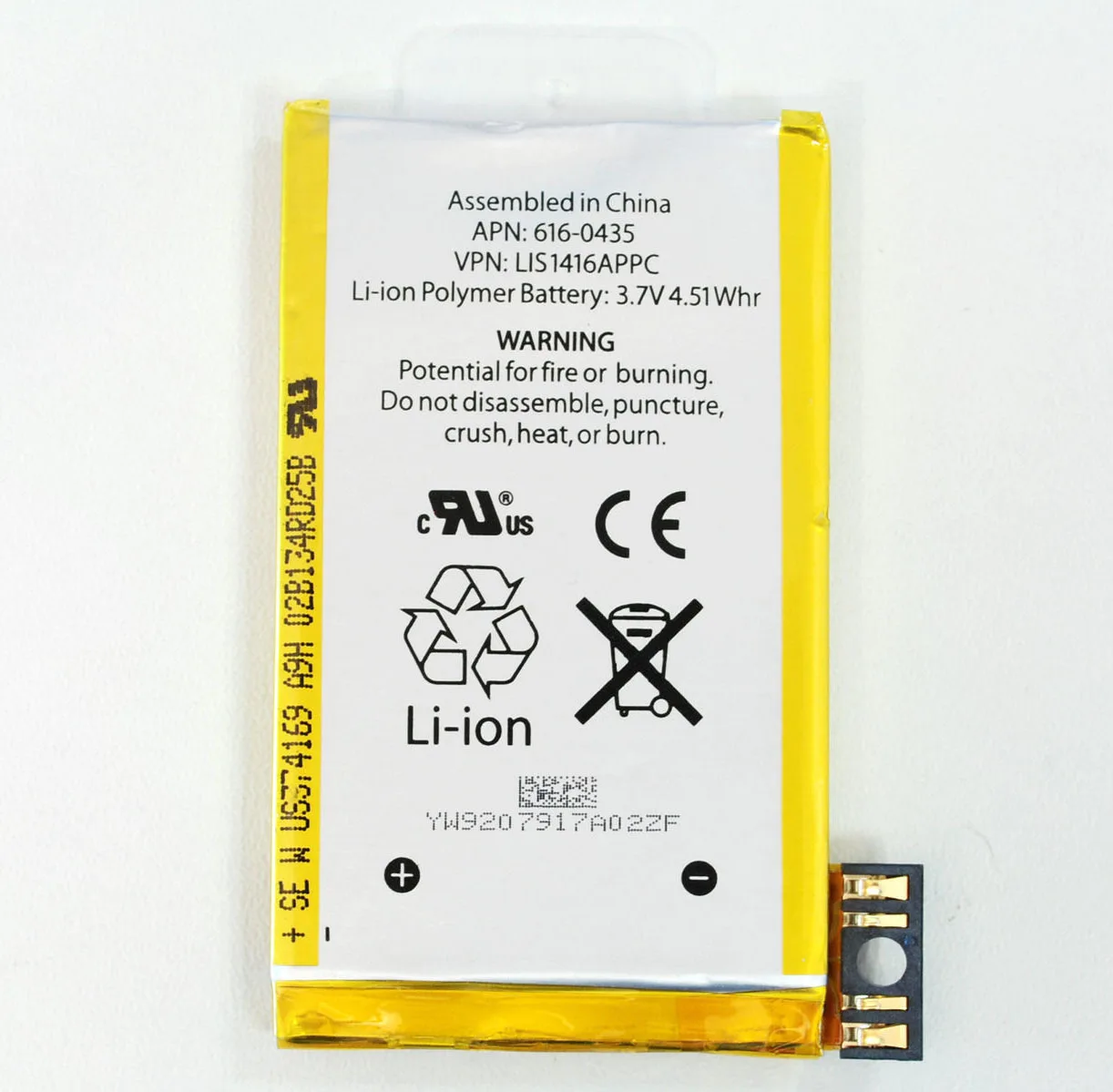 

Сменный литий-ионный аккумулятор 1220 мАч 3,7 в для Apple iPhone 3GS