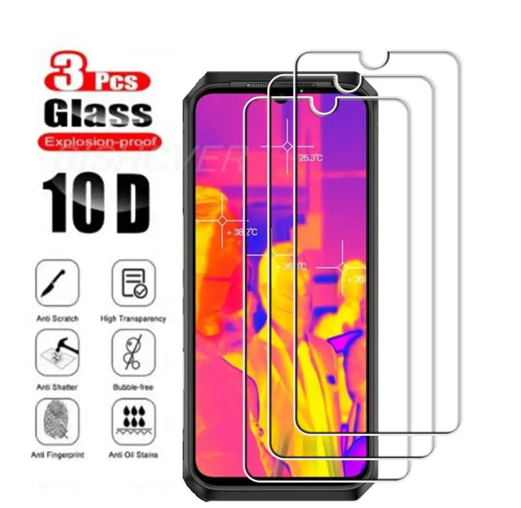 

3 шт. 9H 2.5D Закаленное стекло для Ulefone Power Armor 18T Armor18T 6,58 дюймов Защитная пленка для экрана телефона