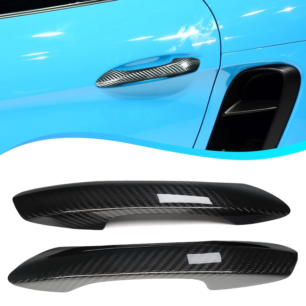 

Стайлинг автомобиля, углеродное волокно для Porsche 911 Carrera S GTS Tatga 4 4s GT3 Turbo Speedster 991 2012-2018, крышка внешней дверной ручки