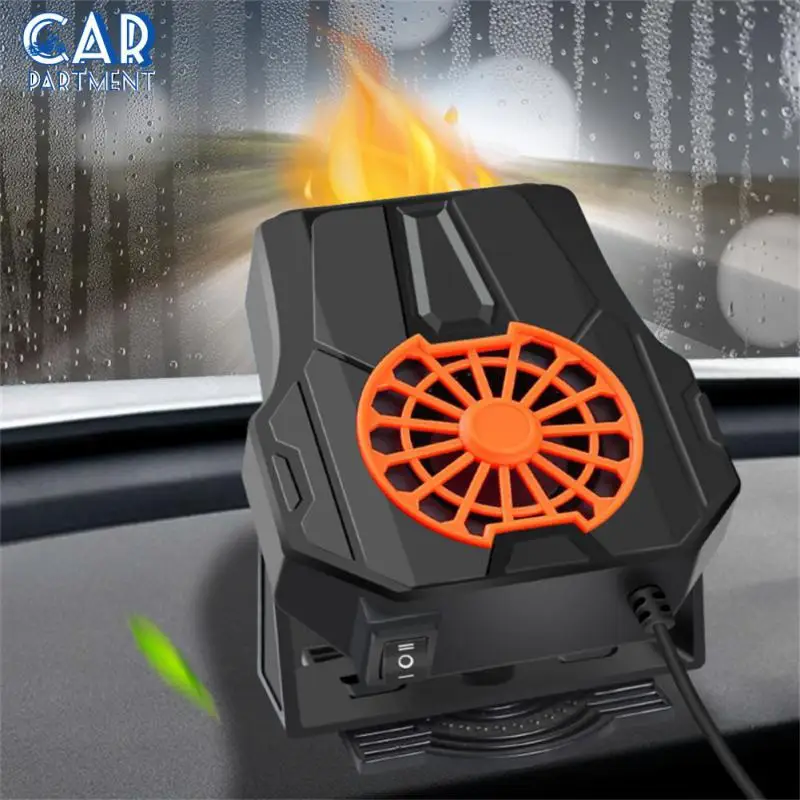 

Демистер высокой мощности 12 В/24 В, многофункциональный портативный Электрический охлаждающий нагревательный вентилятор, автомобильный обогреватель, автомобильные аксессуары