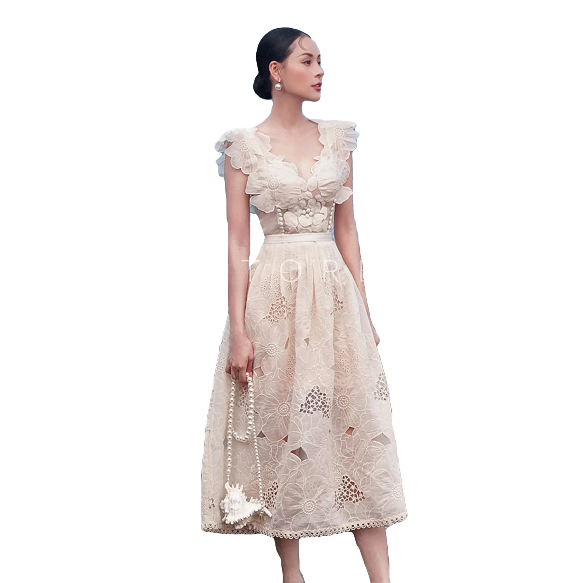 Женский Однотонный сарафан в стиле бохо элегантное пляжное платье без рукавов с